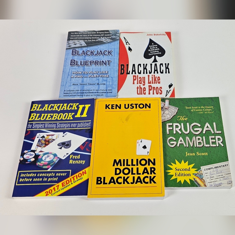 Collection of Blackjack and Gambling Books